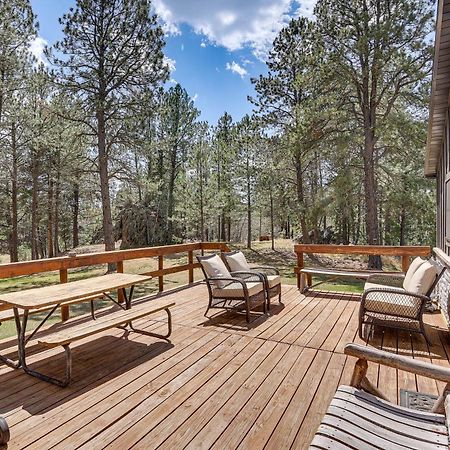 Private Black Hills Home With Corral Horses Welcome Custer Bagian luar foto